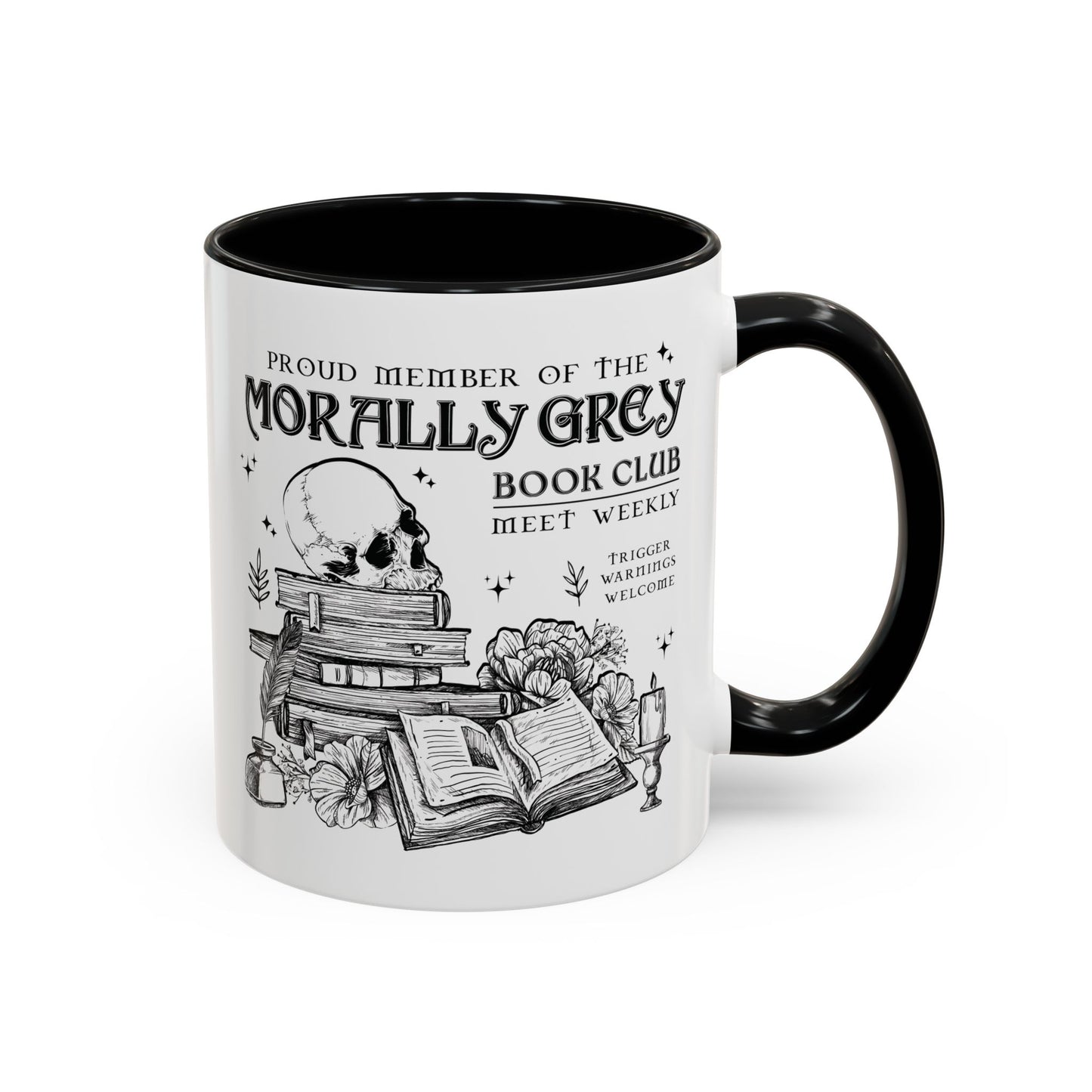 Morally Grey Accent Coffee Mug (11, 15oz)