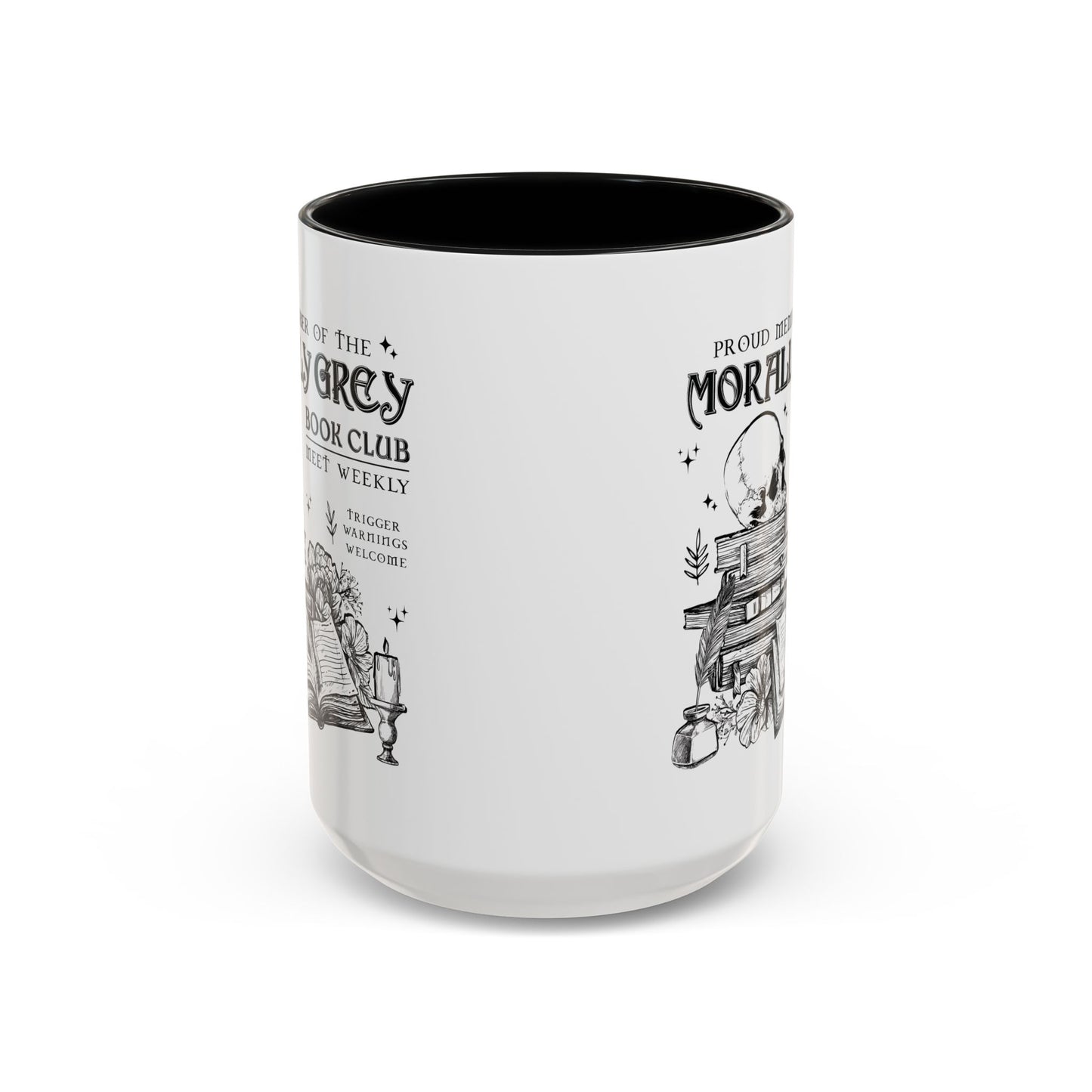 Morally Grey Accent Coffee Mug (11, 15oz)