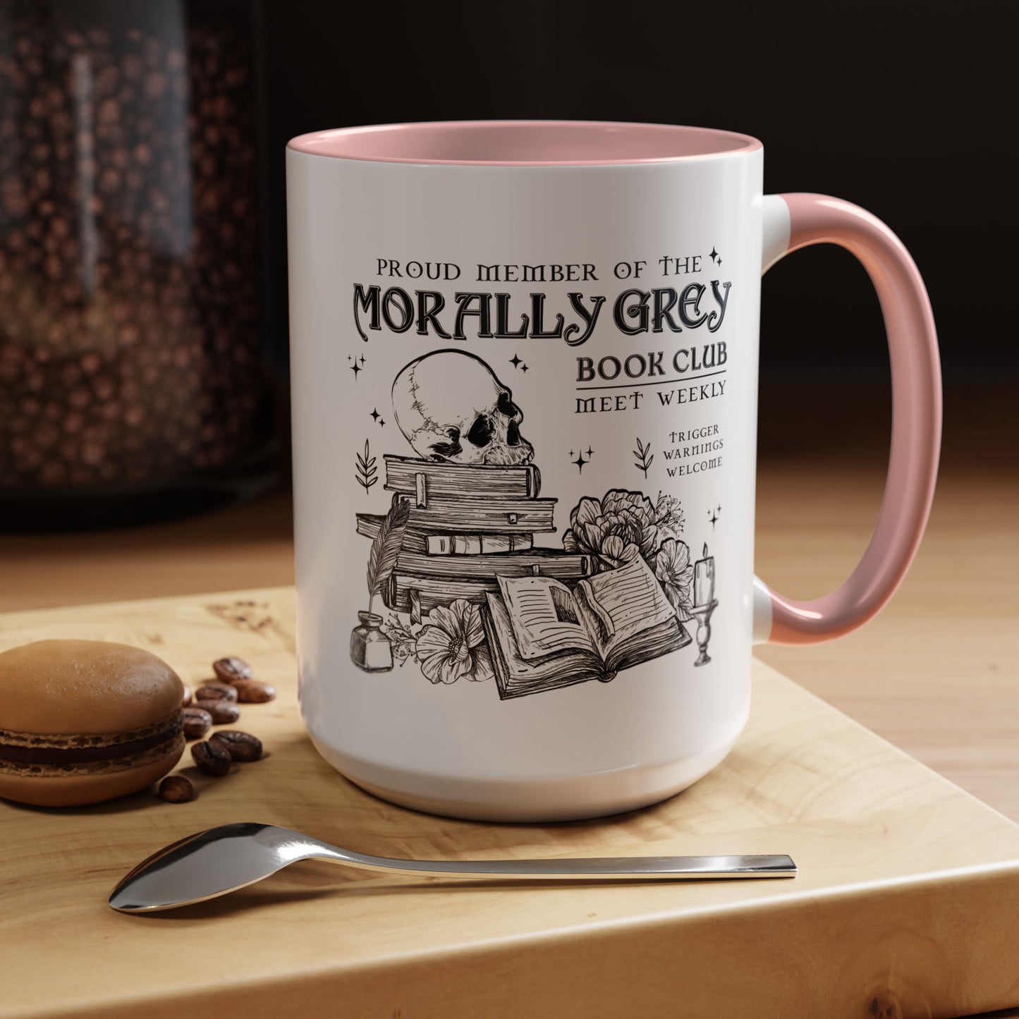 Morally Grey Accent Coffee Mug (11, 15oz)