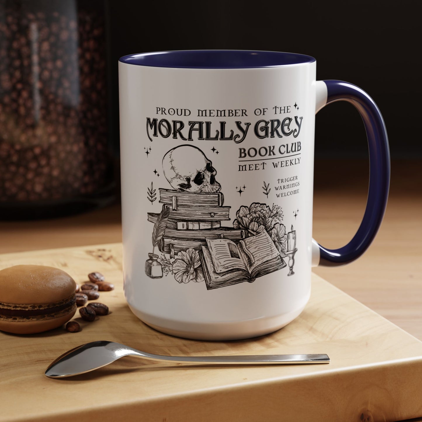 Morally Grey Accent Coffee Mug (11, 15oz)