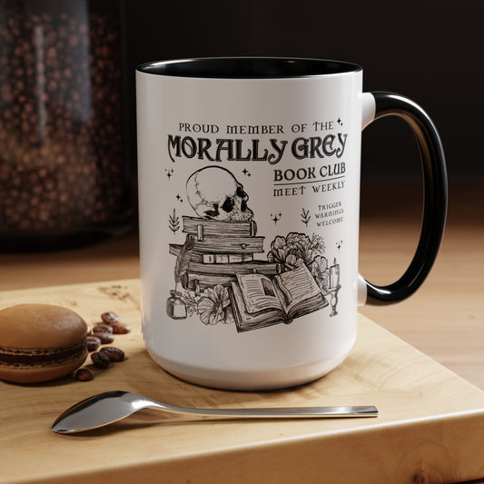 Morally Grey Accent Coffee Mug (11, 15oz)