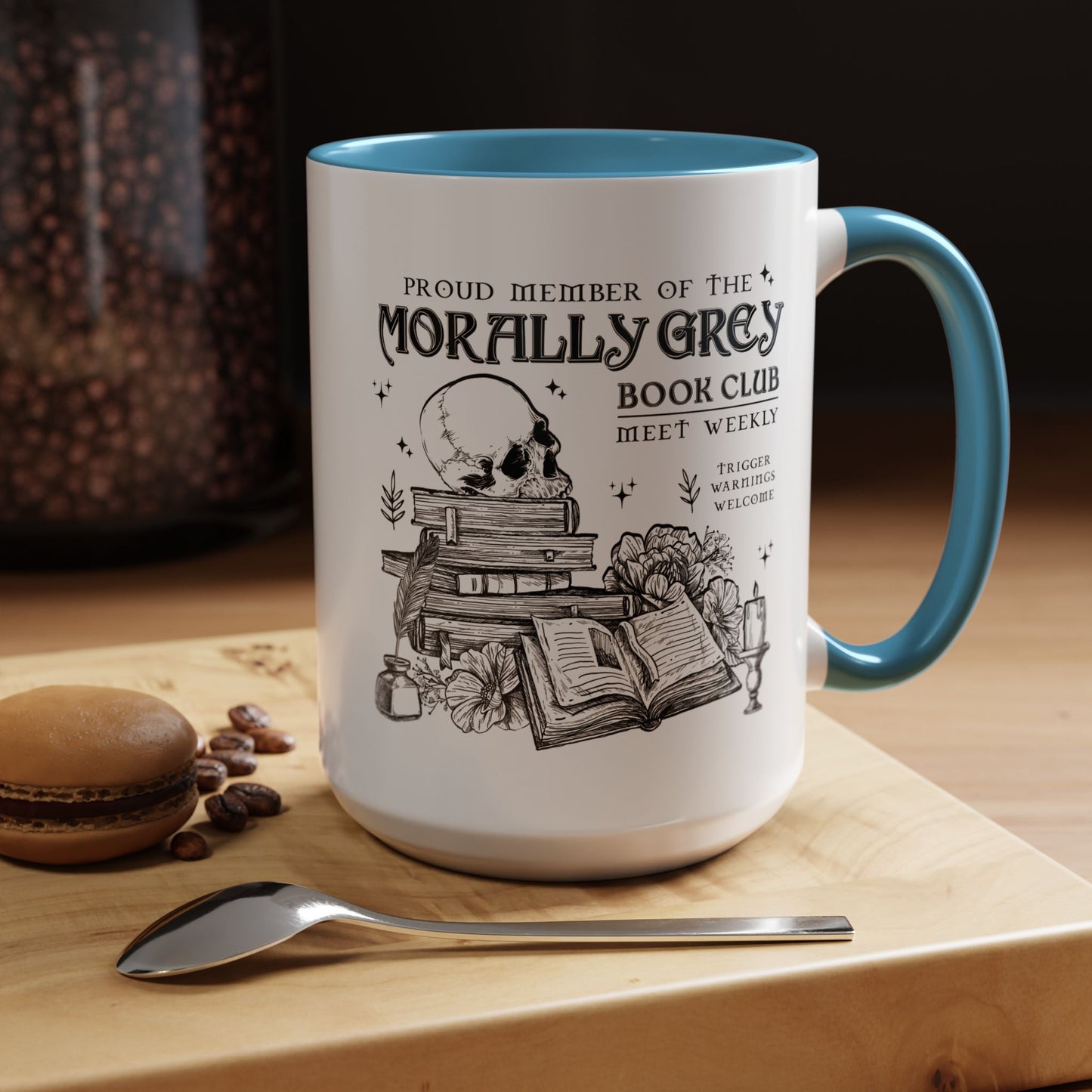 Morally Grey Accent Coffee Mug (11, 15oz)